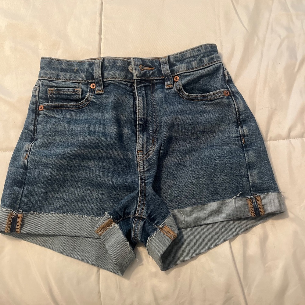 American eagle denim jean shorts